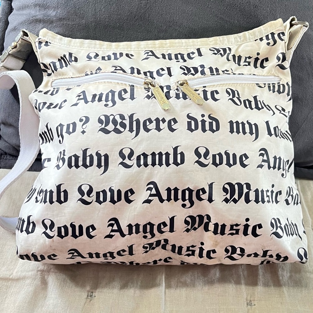 L.a.m.b for lesportsac are lamb Gwen Stefani